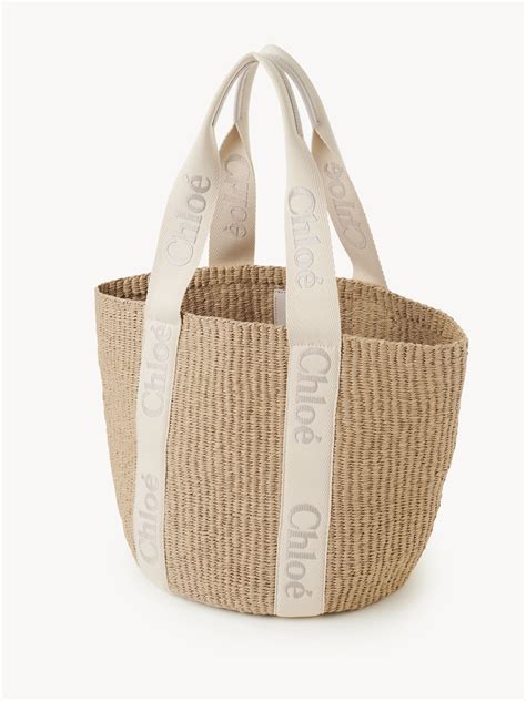 chloe large woody basket